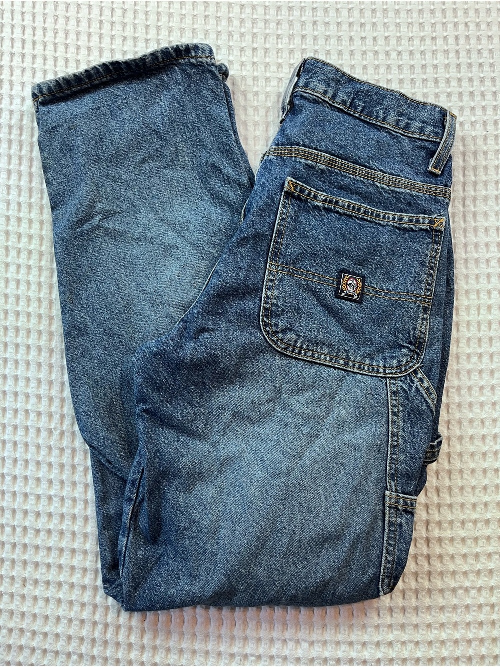 Cinch Carpenter Jeans Men’s 29x32 Relaxed Fit Blue Denim Workwear